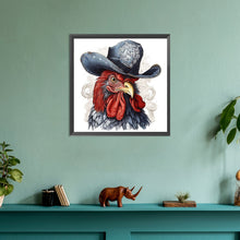 Load image into Gallery viewer, Diamond Painting - Full Round - Rooster (30*30CM)
