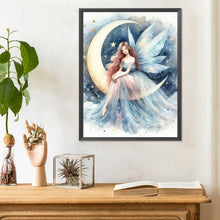 Load image into Gallery viewer, Diamond Painting - Full Round - moon fairy (30*40CM)

