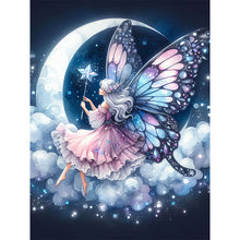 Load image into Gallery viewer, Diamond Painting - Full Round - moon fairy (30*40CM)
