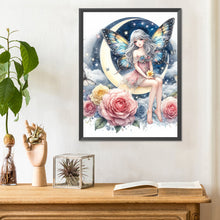 Load image into Gallery viewer, Diamond Painting - Full Round - moon fairy (30*40CM)
