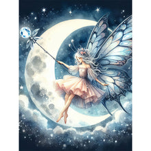 Load image into Gallery viewer, Diamond Painting - Full Round - moon fairy (30*40CM)
