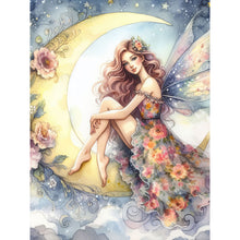 Load image into Gallery viewer, Diamond Painting - Full Round - moon fairy (30*40CM)
