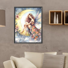 Load image into Gallery viewer, Diamond Painting - Full Round - moon fairy (30*40CM)
