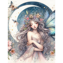 Load image into Gallery viewer, Diamond Painting - Full Round - moon fairy (30*40CM)
