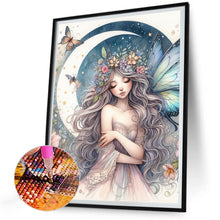 Load image into Gallery viewer, Diamond Painting - Full Round - moon fairy (30*40CM)
