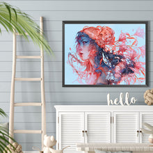 Load image into Gallery viewer, Diamond Painting - Full Round - beautiful girl (40*30CM)
