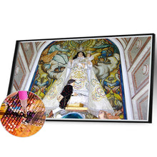 Load image into Gallery viewer, Diamond Painting - Full Round - Our Lady (40*30CM)
