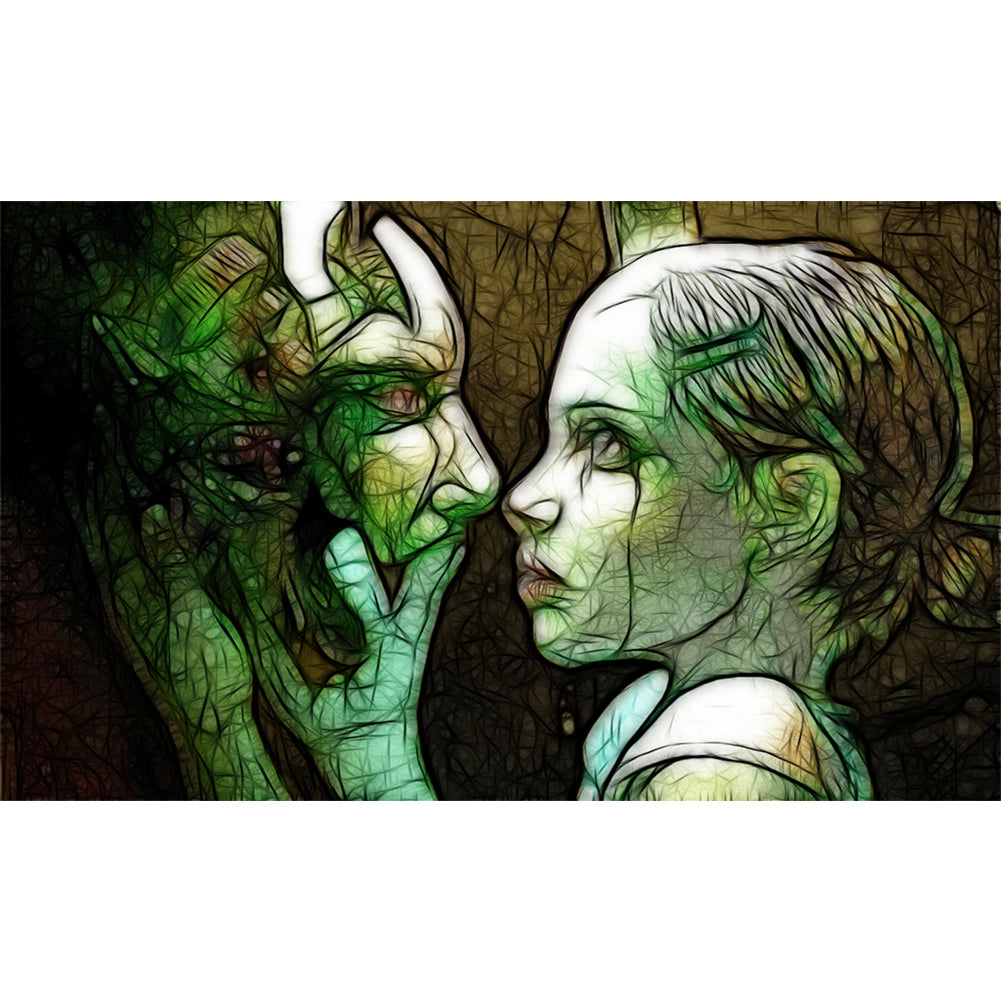 Diamond Painting - Full Round - blood kiss (50*30CM)