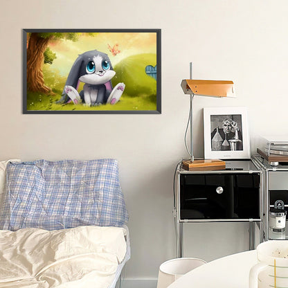 Diamond Painting - Full Round - rabbit (50*30CM)