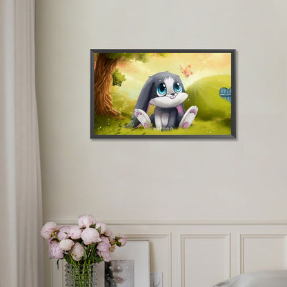 Diamond Painting - Full Round - rabbit (50*30CM)