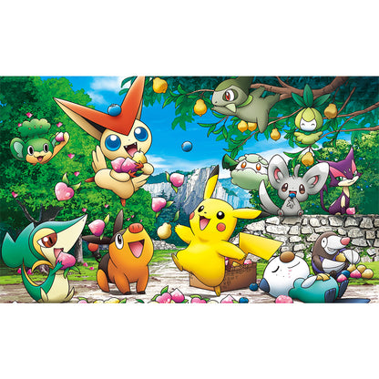 Diamond Painting - Full Round - Pikachu and friends (50*30CM)