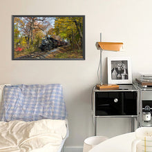 Load image into Gallery viewer, Diamond Painting - Full Round - train locomotive (50*30CM)
