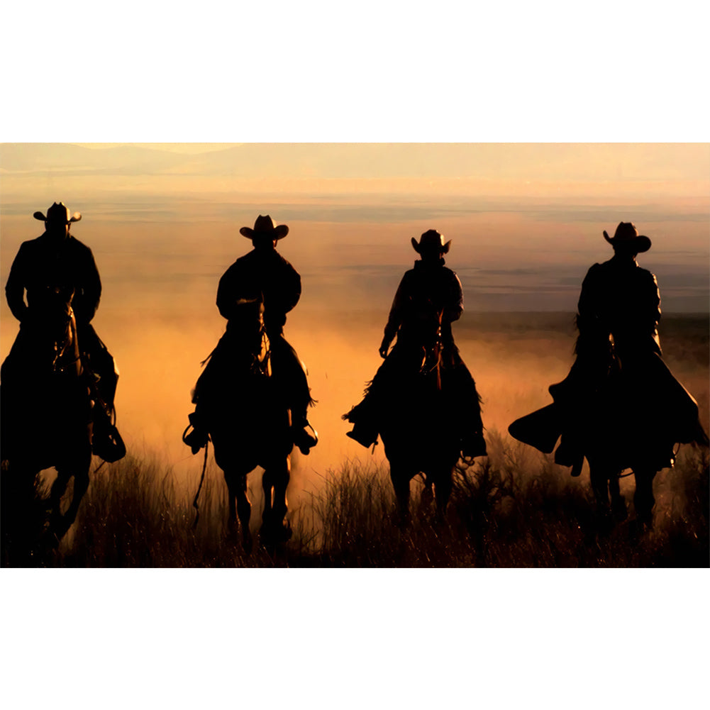 Diamond Painting - Full Round - Cowboy (50*30CM)