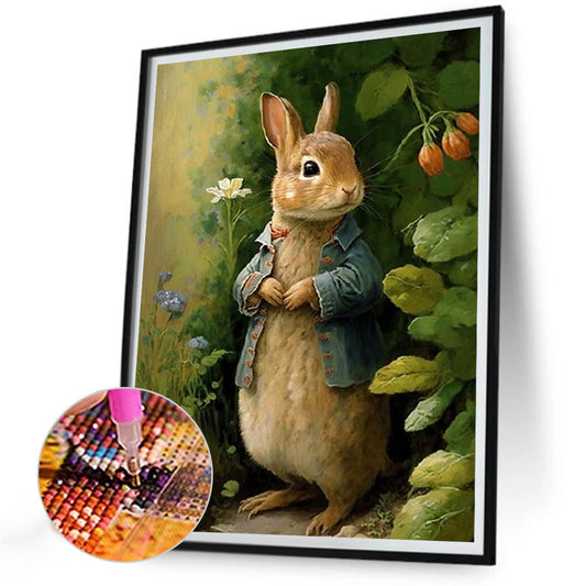 Diamond Painting - Full Round - easter bunny (30*40CM)