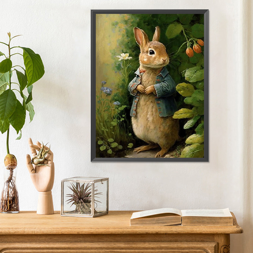 Diamond Painting - Full Round - easter bunny (30*40CM)