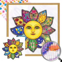 Load image into Gallery viewer, AB Diamond Painting - Full Round - flower of the sun (40*40CM)

