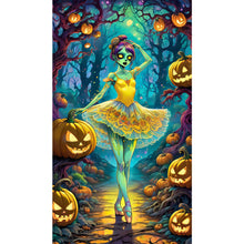 Load image into Gallery viewer, AB Diamond Painting - Full Round - ghost ballet girl (40*70CM)
