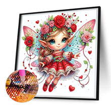 Load image into Gallery viewer, Diamond Painting - Partial Special Shaped - rose elf (30*30CM)
