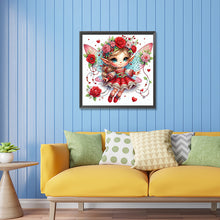 Load image into Gallery viewer, Diamond Painting - Partial Special Shaped - rose elf (30*30CM)
