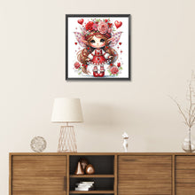 Load image into Gallery viewer, Diamond Painting - Partial Special Shaped - rose elf (30*30CM)
