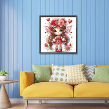 Load image into Gallery viewer, Diamond Painting - Partial Special Shaped - rose elf (30*30CM)
