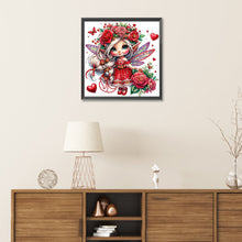 Load image into Gallery viewer, Diamond Painting - Partial Special Shaped - rose elf (30*30CM)
