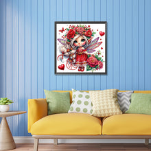 Load image into Gallery viewer, Diamond Painting - Partial Special Shaped - rose elf (30*30CM)

