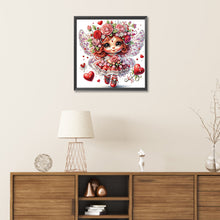 Load image into Gallery viewer, Diamond Painting - Partial Special Shaped - rose elf (30*30CM)
