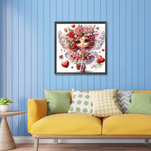 Load image into Gallery viewer, Diamond Painting - Partial Special Shaped - rose elf (30*30CM)
