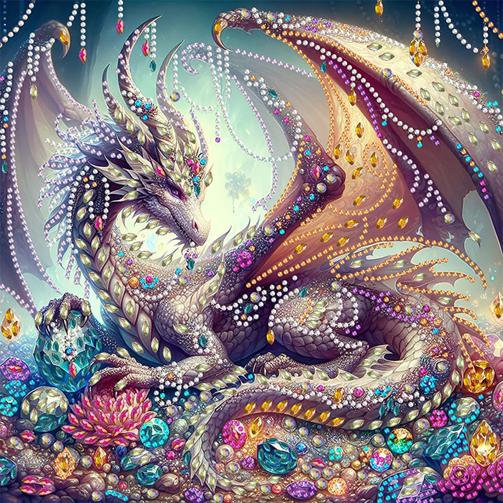 Diamond Painting - Partial Special Shaped - Jewel Pteranodon (30*30CM)