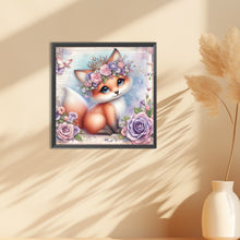 Load image into Gallery viewer, Diamond Painting - Full Round - rose fox (30*30CM)
