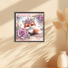 Load image into Gallery viewer, Diamond Painting - Full Round - rose fox (30*30CM)
