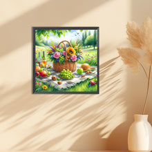 Load image into Gallery viewer, Diamond Painting - Full Round - Spring outdoor flowers and fruits (30*30CM)
