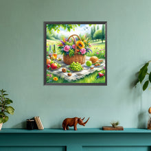 Load image into Gallery viewer, Diamond Painting - Full Round - Spring outdoor flowers and fruits (30*30CM)
