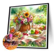 Load image into Gallery viewer, Diamond Painting - Full Round - Spring outdoor flowers and fruits (30*30CM)
