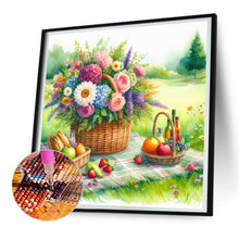 Load image into Gallery viewer, Diamond Painting - Full Round - Spring outdoor flowers and fruits (30*30CM)
