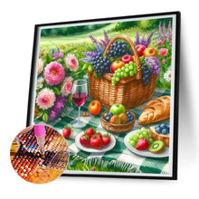 Load image into Gallery viewer, Diamond Painting - Full Round - Spring outdoor flowers and fruits (30*30CM)
