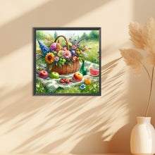 Load image into Gallery viewer, Diamond Painting - Full Round - Spring outdoor flowers and fruits (30*30CM)
