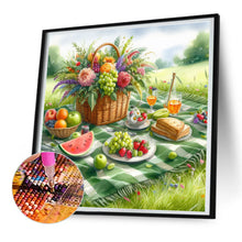Load image into Gallery viewer, Diamond Painting - Full Round - Spring outdoor flowers and fruits (30*30CM)
