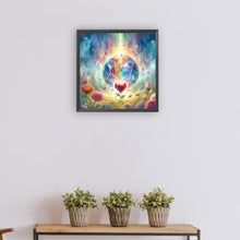 Load image into Gallery viewer, Diamond Painting - Full Round - Flowers and love (30*30CM)
