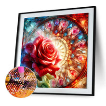 Load image into Gallery viewer, Diamond Painting - Full Round - glass art rose (30*30CM)
