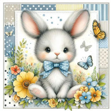 Load image into Gallery viewer, Diamond Painting - Full Round - bunny (30*30CM)
