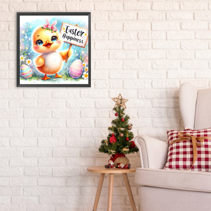 Diamond Painting - Full Round - easter chick (30*30CM)