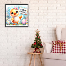 Load image into Gallery viewer, Diamond Painting - Full Round - easter chick (30*30CM)

