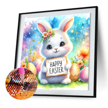 Load image into Gallery viewer, Diamond Painting - Full Round - easter bunny (30*30CM)
