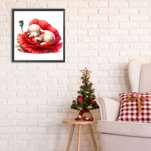 Load image into Gallery viewer, Diamond Painting - Full Round - Sheep and poppies (30*30CM)

