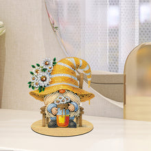 Load image into Gallery viewer, Single-Side Special Shape Desktop Diamond Art Kits for Home Decor (Bee Gnome)
