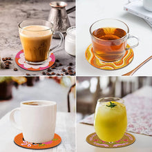 Load image into Gallery viewer, 8Pcs Diamond Art Painting Coasters Craft Kit with Holder for Gift (Fractal Art)

