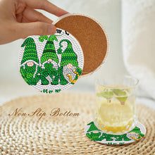 Load image into Gallery viewer, 6Pcs Diamond Art Painting Coasters Craft Kit with Holder for Gift (Easter Egg)
