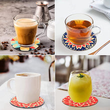 Load image into Gallery viewer, 8Pcs DIY Diamond Art Painting Coasters Craft Kit with Holder (Blooming Flower)
